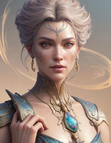 Mystical Realm: Handsome Cultivator in Concept Art