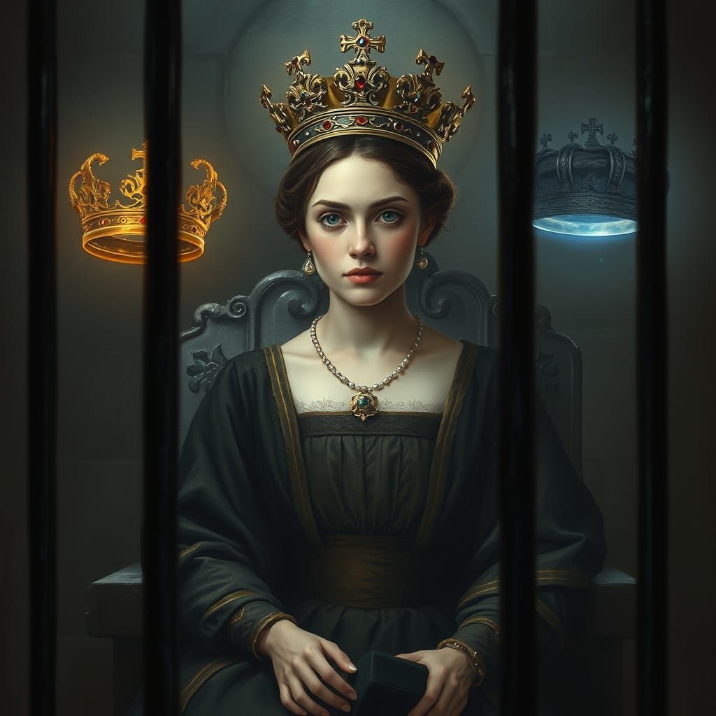 Mary, Queen of Scots: Tragic Beauty in Digital Painting