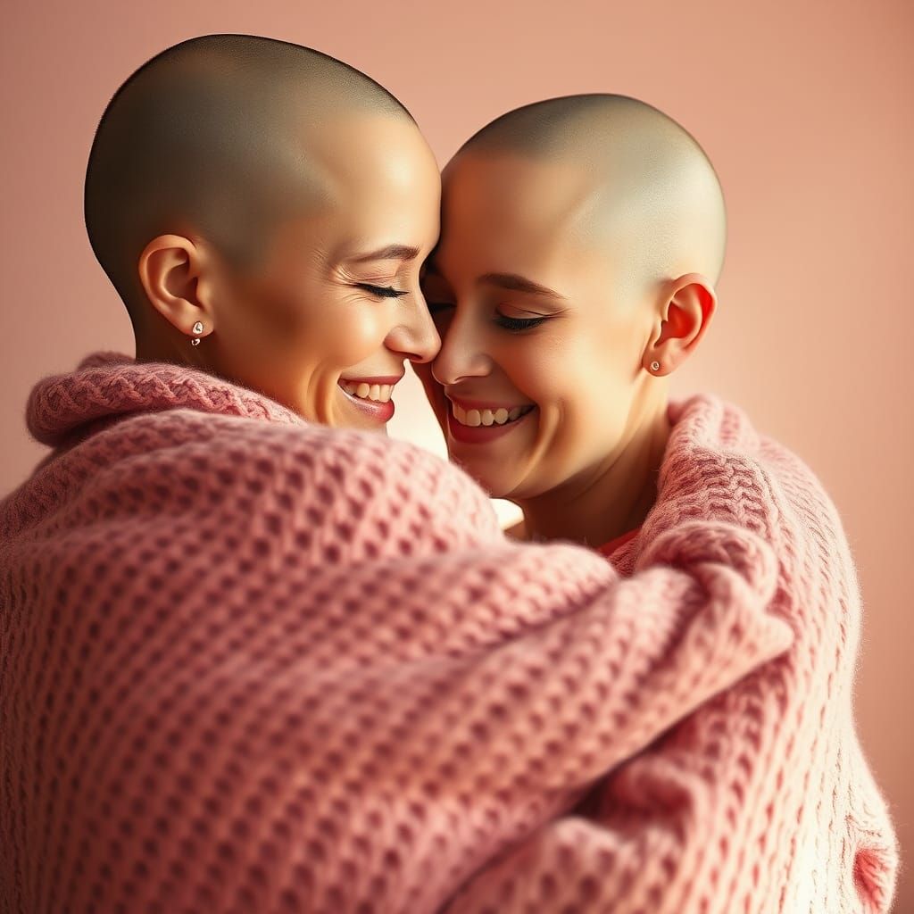 Emotional Embrace: Women Share Tears of Joy