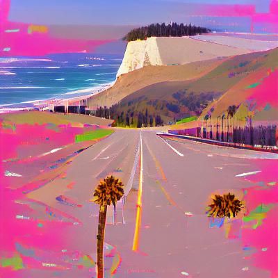 AI Generated Image of California