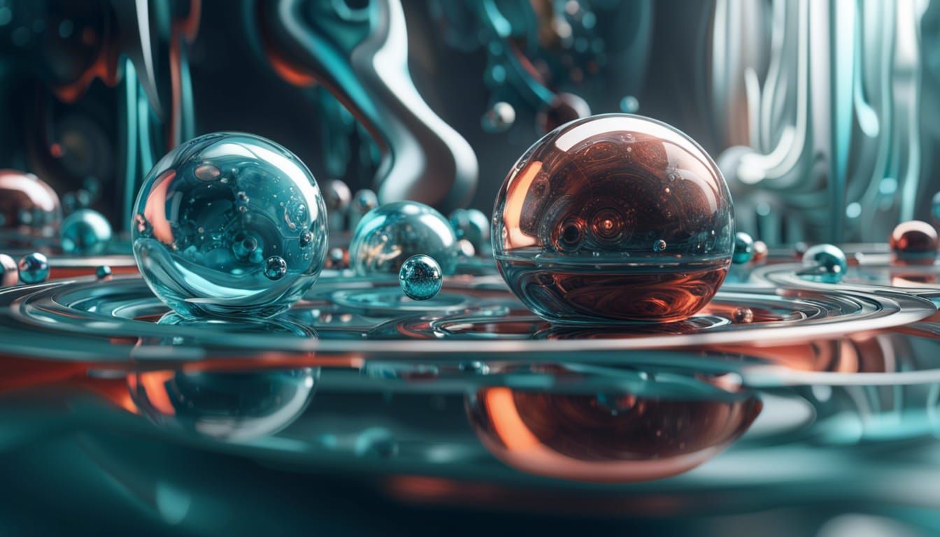 Hyperrealistic Macro Photograph of Organic Sci-Fi Material