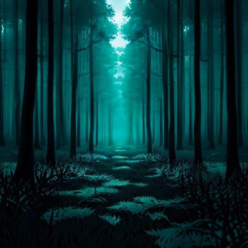 Creepy forest
