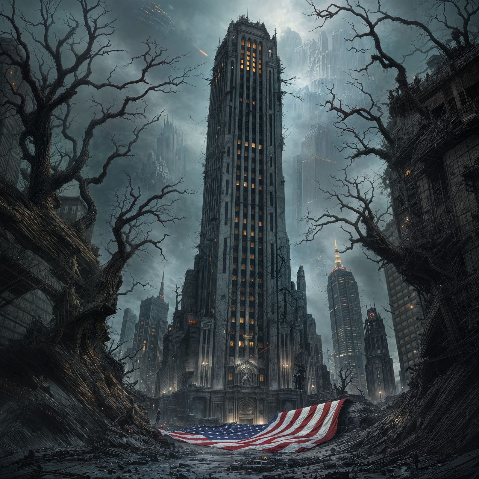 Sinister Depiction of a Decaying Empire