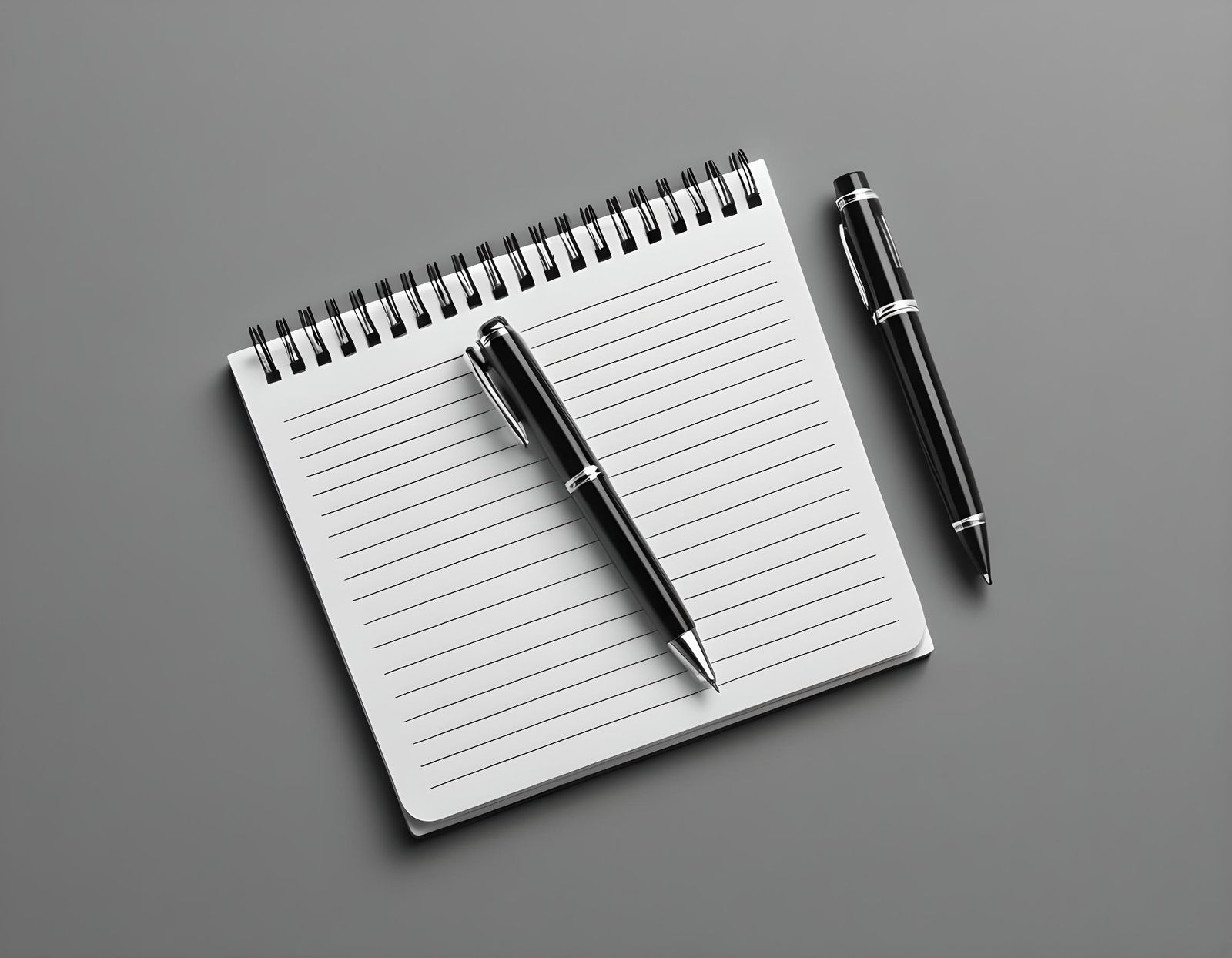 Pen and Notepad Icon Design
