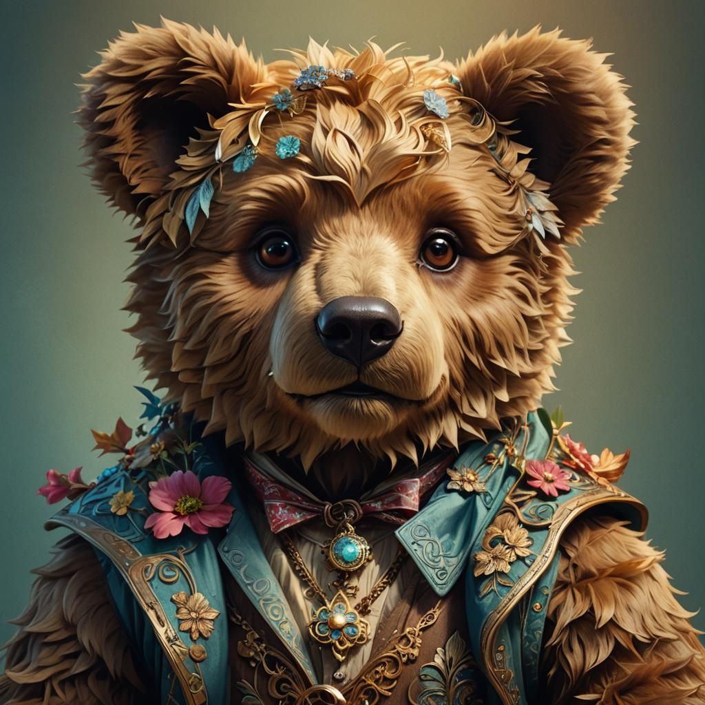 A vintage bear