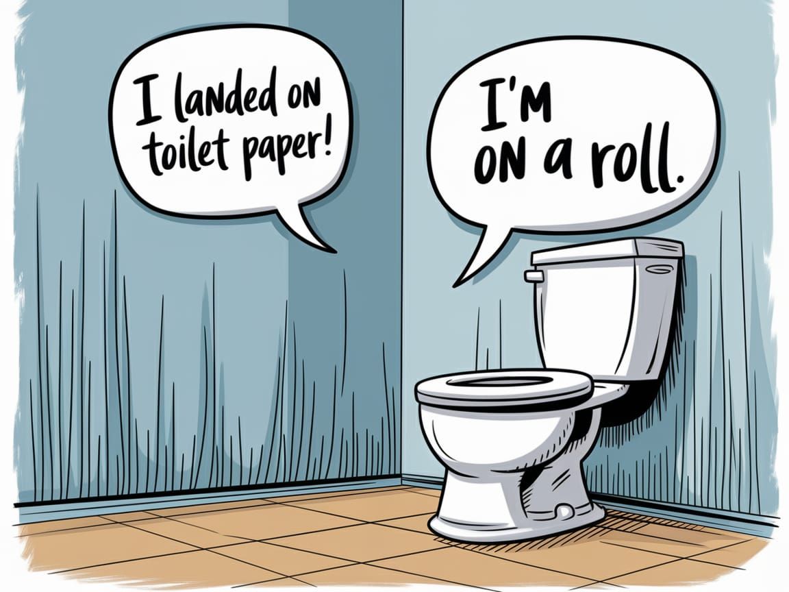 Toilet Humor  . . . On A Roll