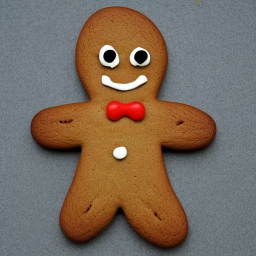 Evil gingerbread man