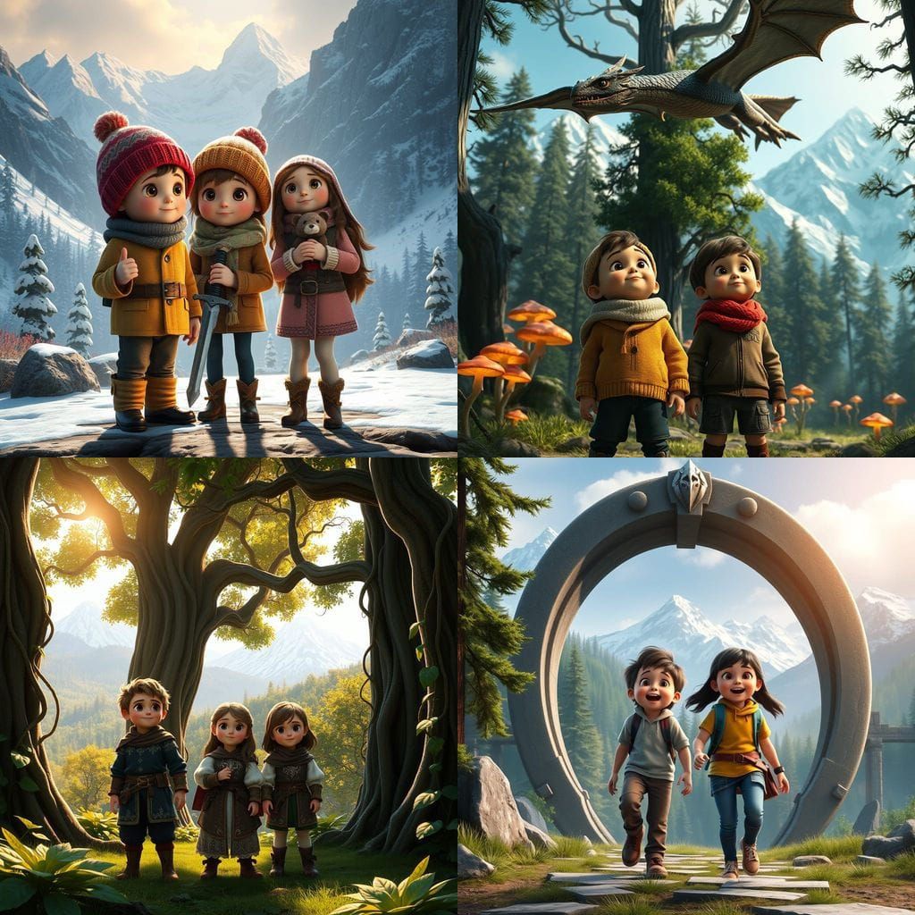 Epic Skyrim Adventure in 3D Animation