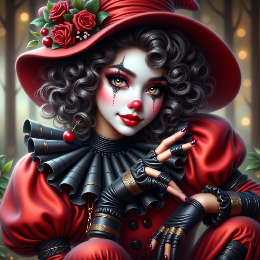 Magical Mime with Fantasy Glow Effects