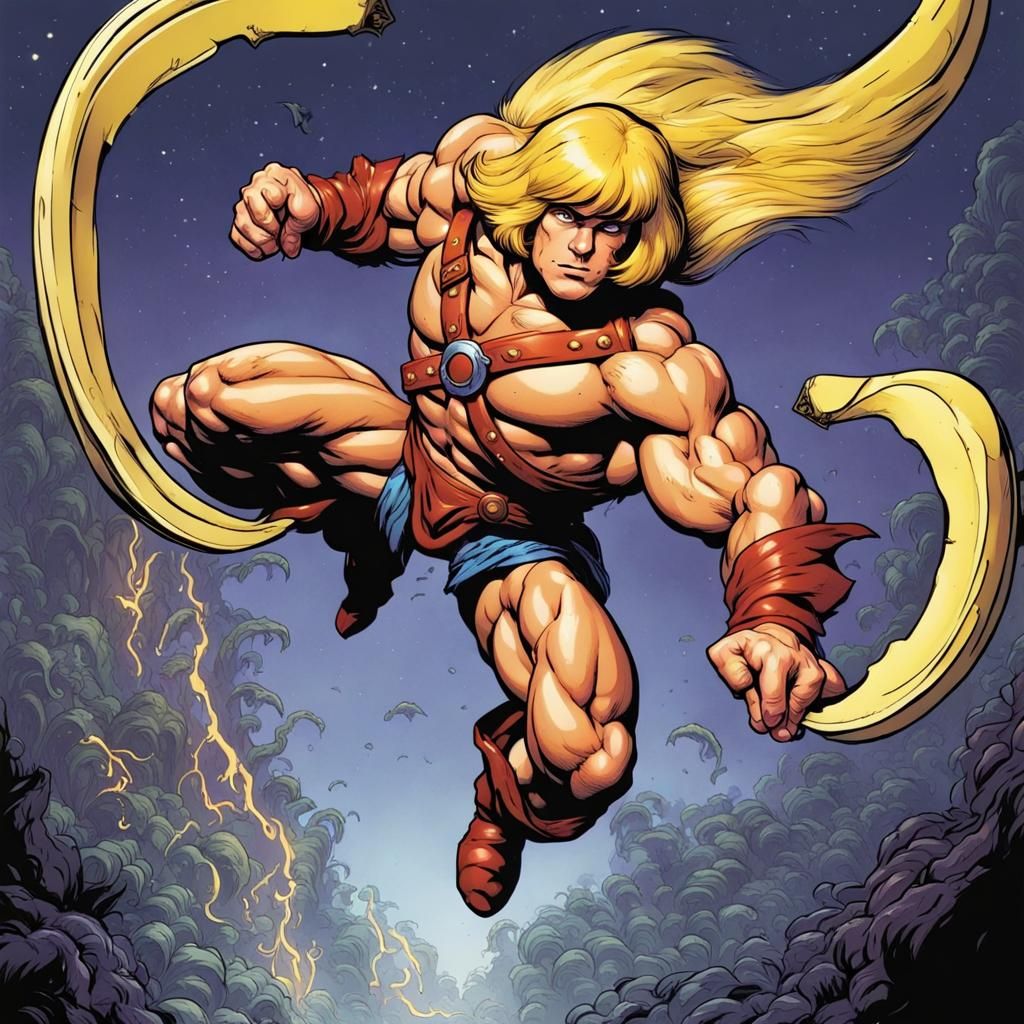 He-Man Slips: Comic Book Art