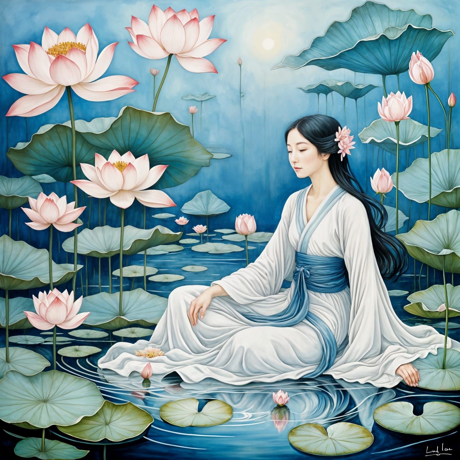 "Le Souffle de Lotus" (The Breath of Lotus)