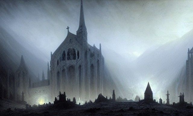 misty mountain hop cathedral horror