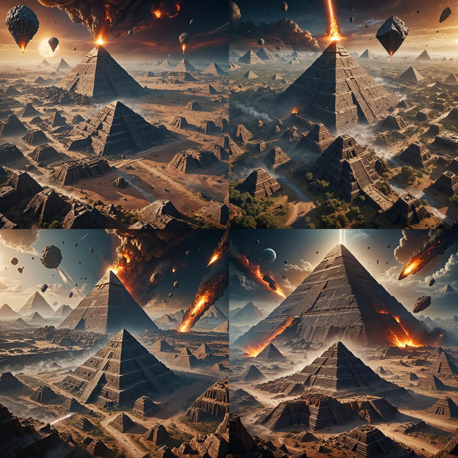 Asteroid Apocalypse: Ancient Pyramid Under Threat