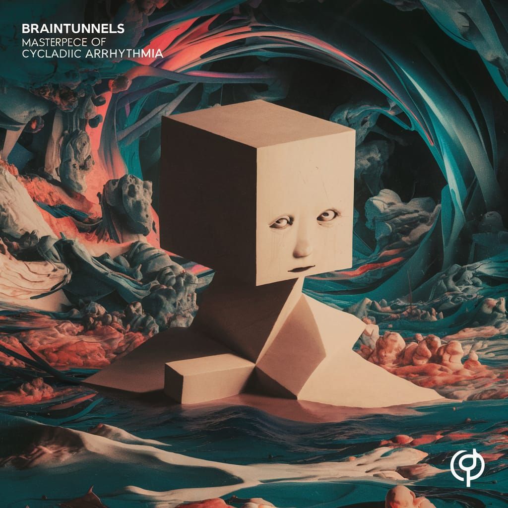 Abstract Album Cover Art: Cycladic Arrhythmia