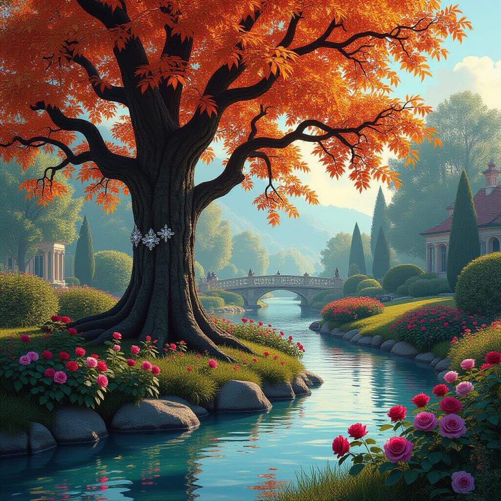 A breathtaking image that transports you into an enchanting,...