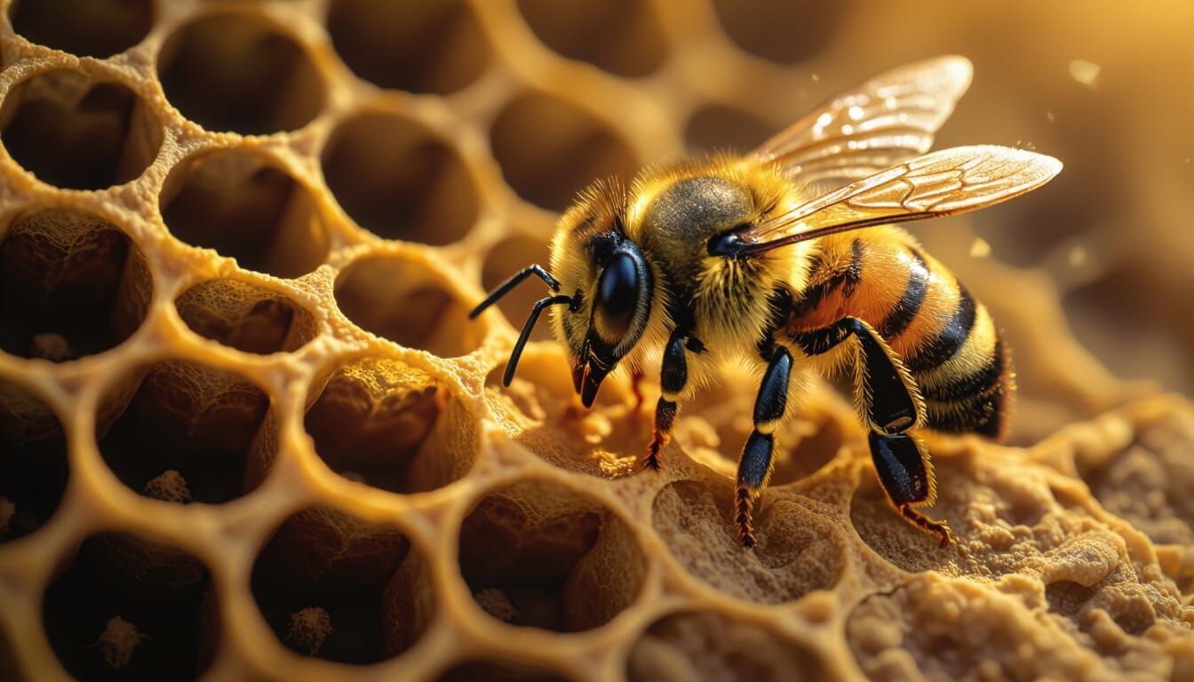 Golden Bee in Dark Hive: A Symbolic Macro View