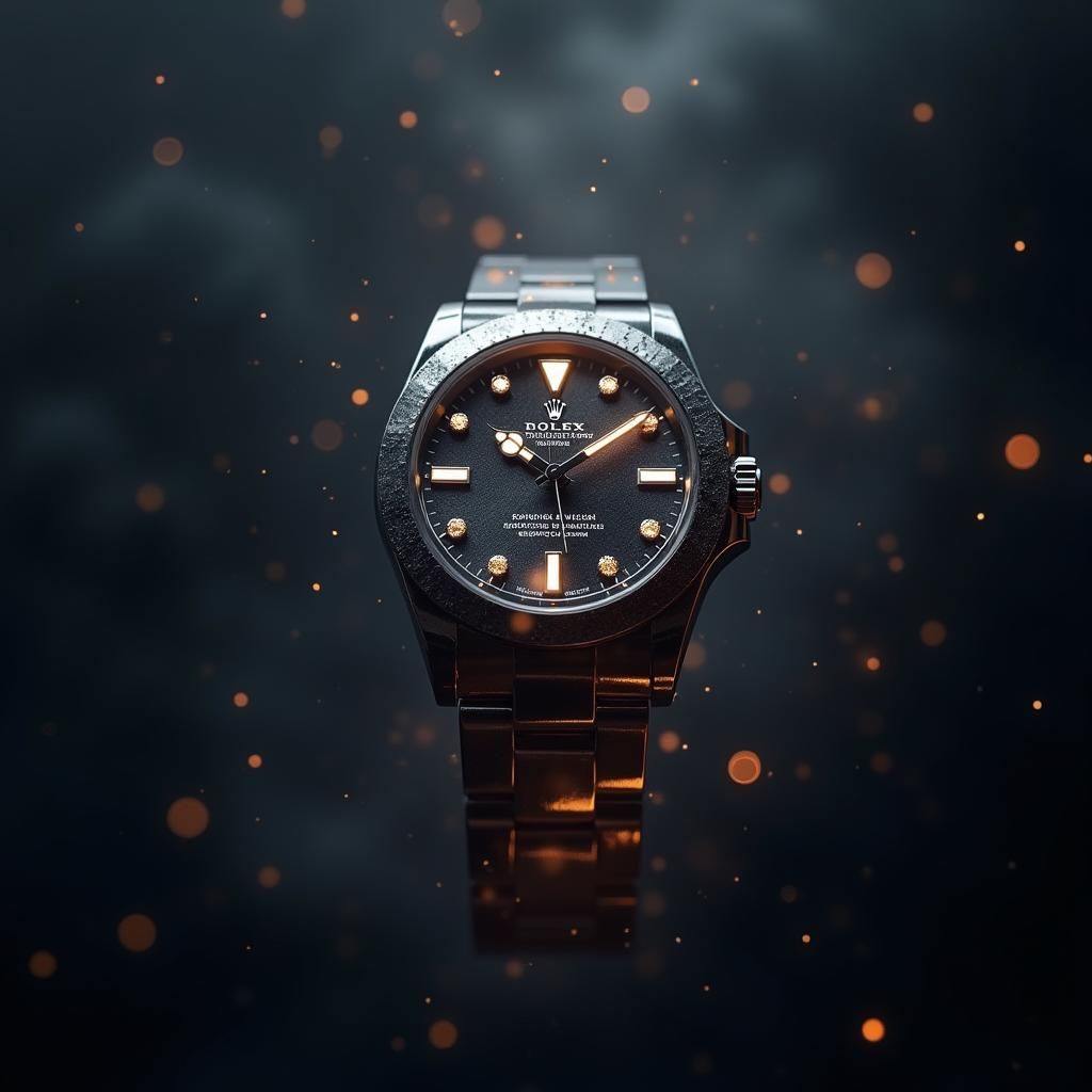 Luxury Rolex NFT in Hyperrealistic Digital Art