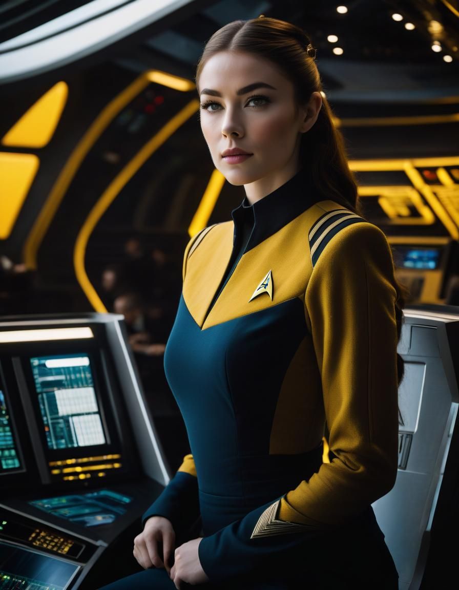 Starfleet officer, Ensign Mia Caldwell