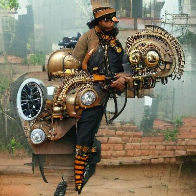 Indian Steampunk Fusion of Cultures
