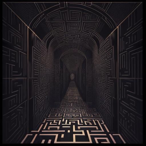 Dark Maze of Liminal Space