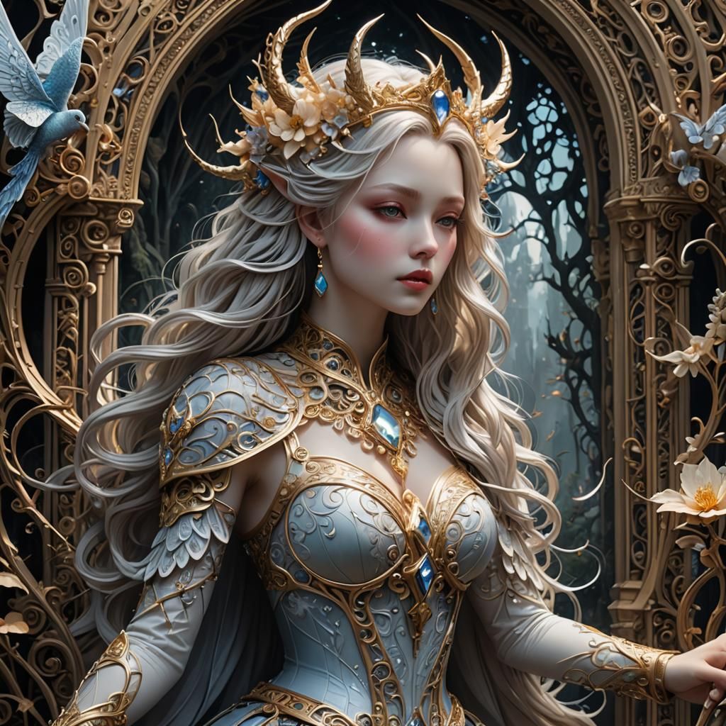 Ethereal Fantasy Art: Breaking Reality in 3D