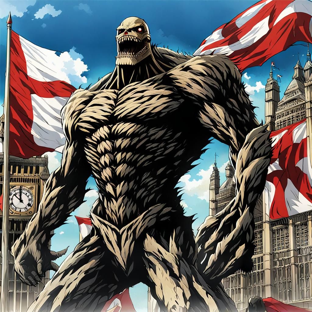Attack on Titan Monster in London