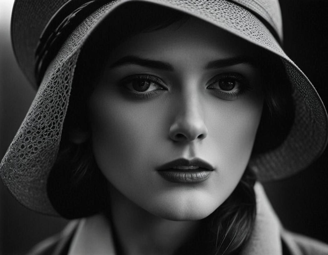 Melancholic Street Scene in Leiter Sieff Style