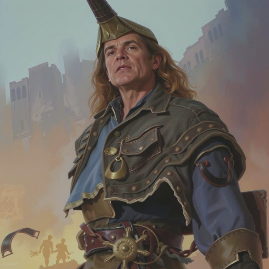 Orc Attorney as Classical Oil Painting