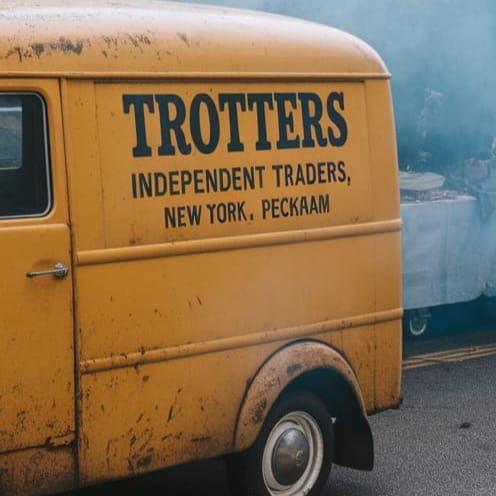 Trotters Independent Traders van