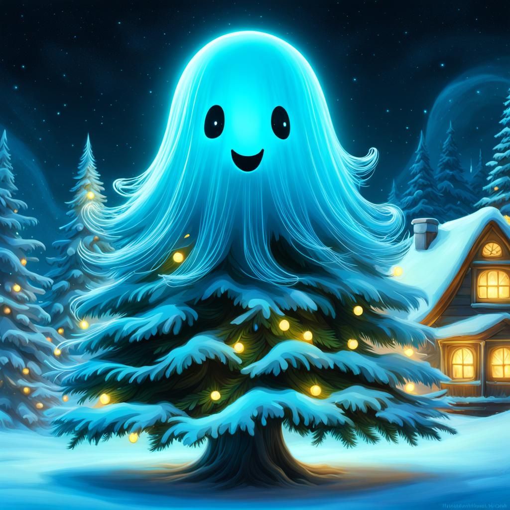 Ghost Christmas Tree👻🎄