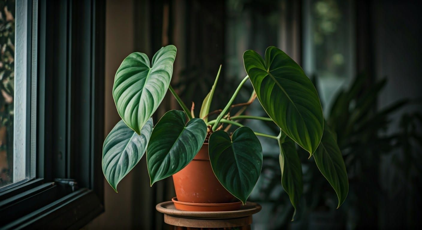 Philodendron Billietiae in Cinematic Style