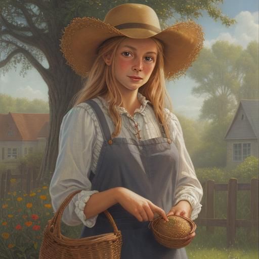 Charlotte's Web: Oil Painting Illustration