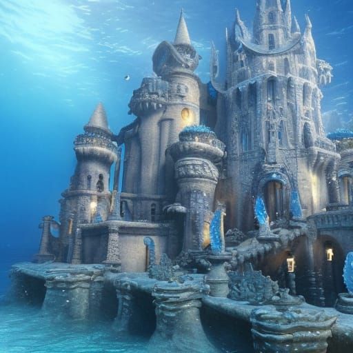 castle under the waves