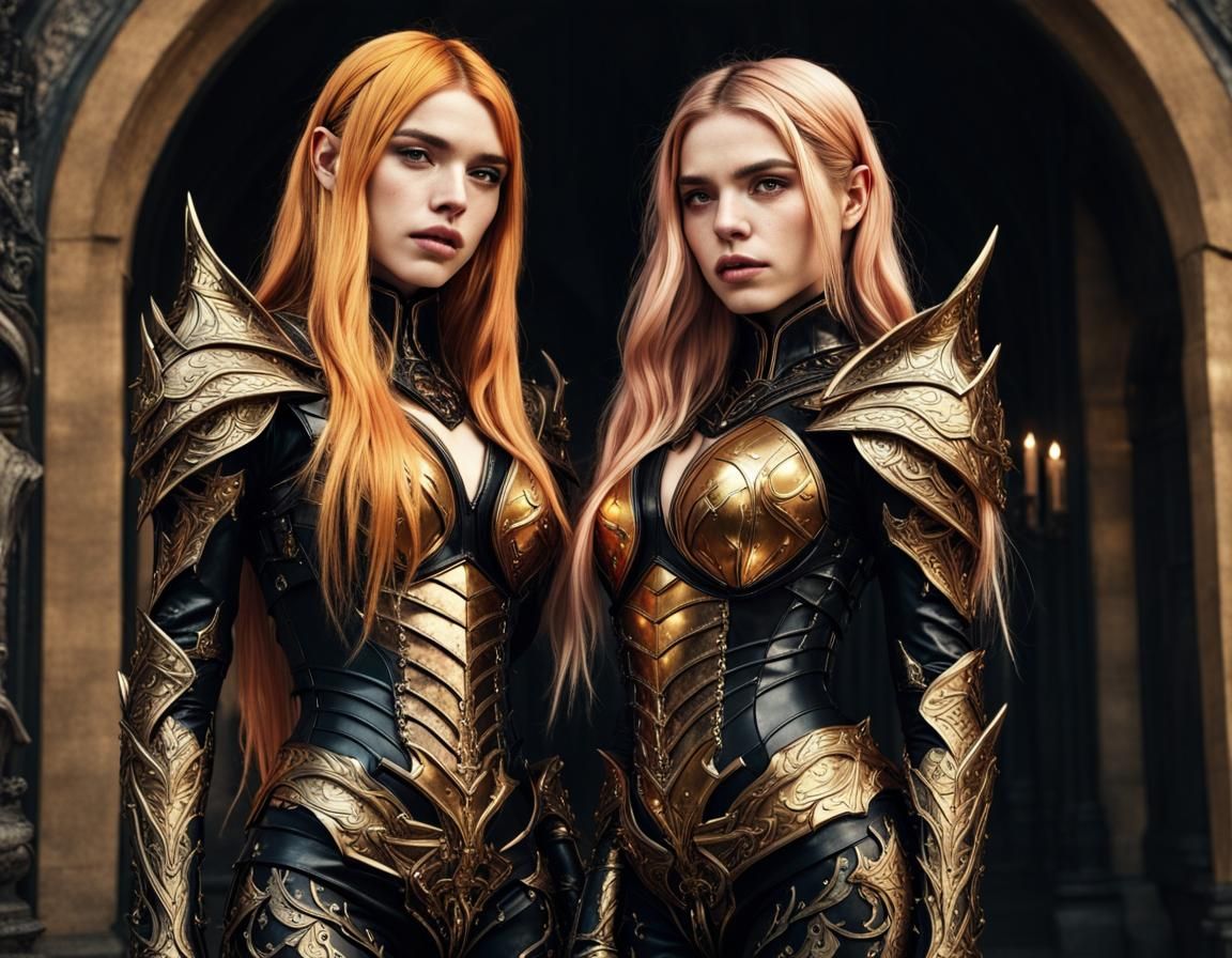 Aza and Mella Knight