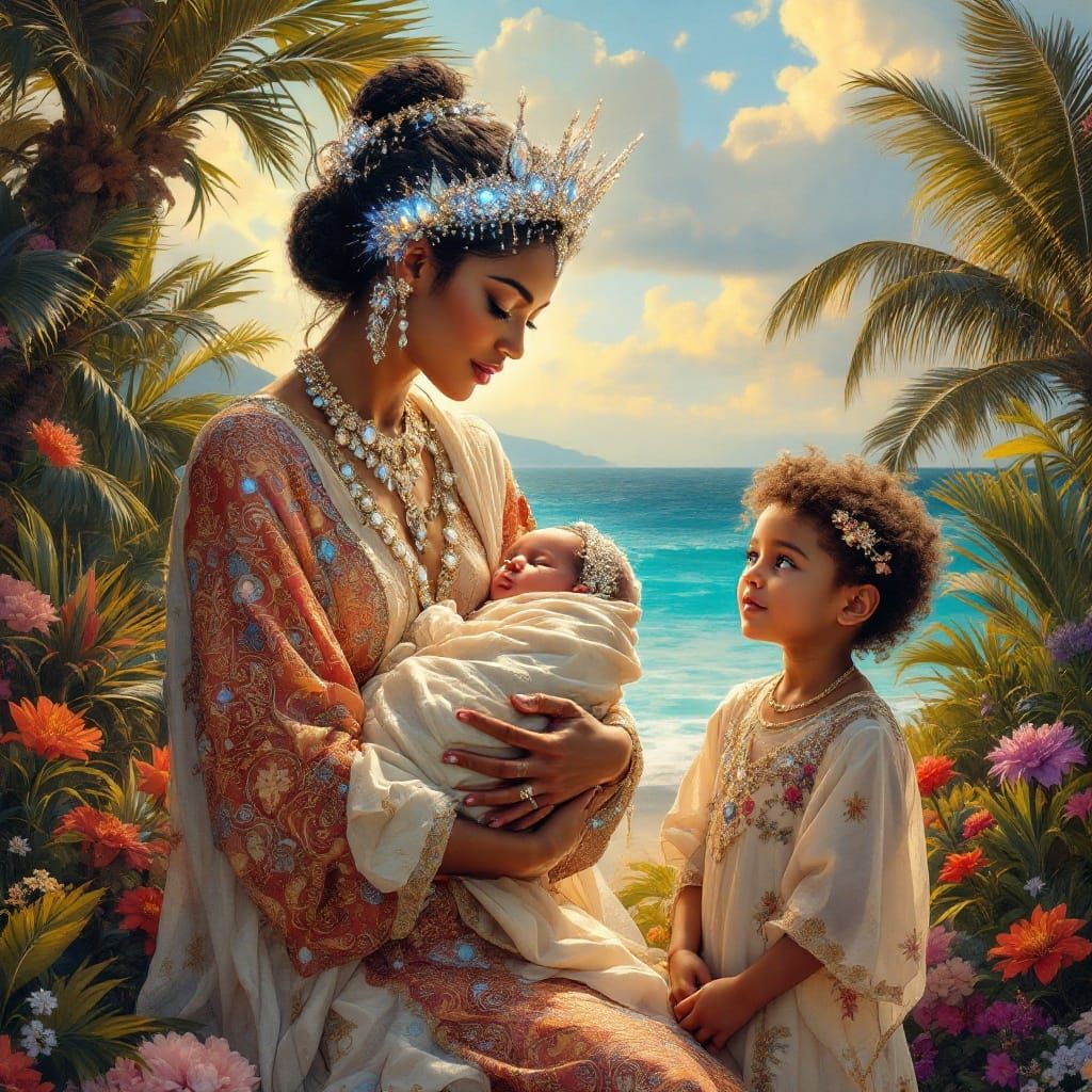 Lemurian mother