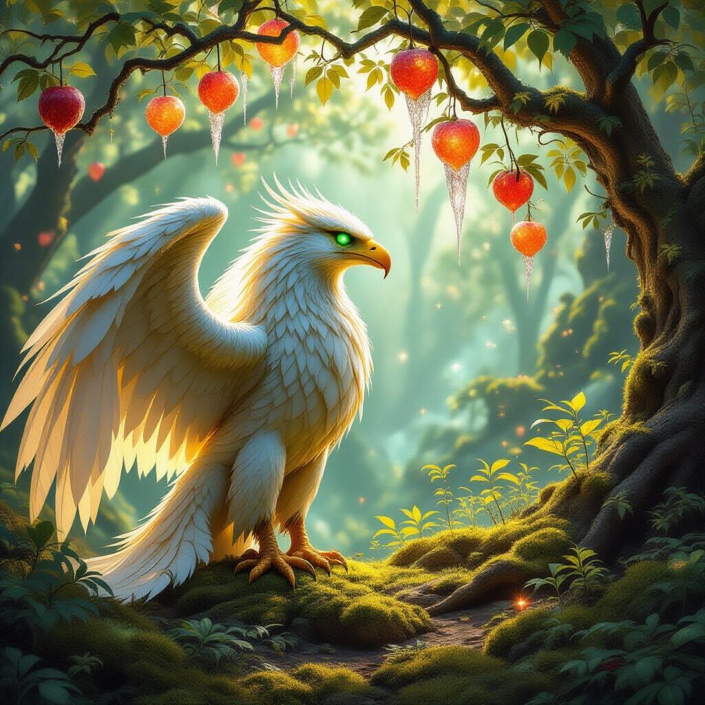 Griffin Guardian of the Luminous Grove