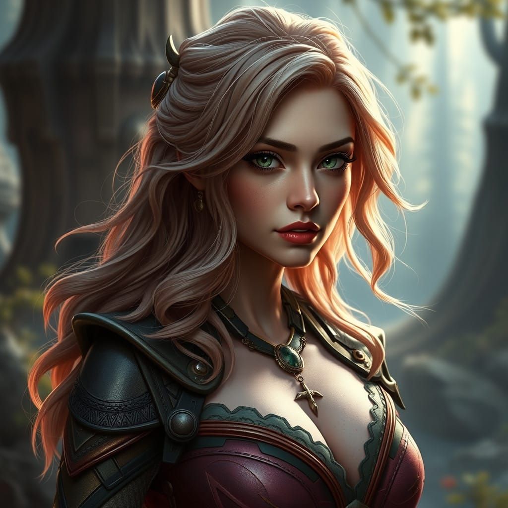 Aurora Goddess of Wonder in Fantasy Concept Art