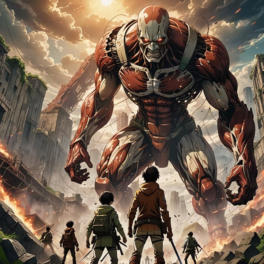 Attack on Titan - An epic battle
