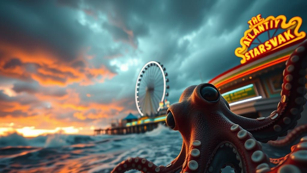 Atlantic City Sideshow Selfie