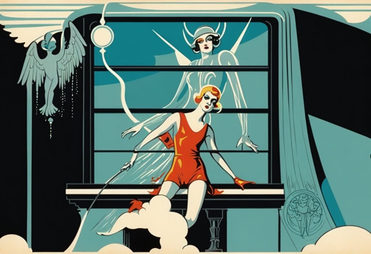 Her Own Thought Patterns Created A Demi Angelic Being