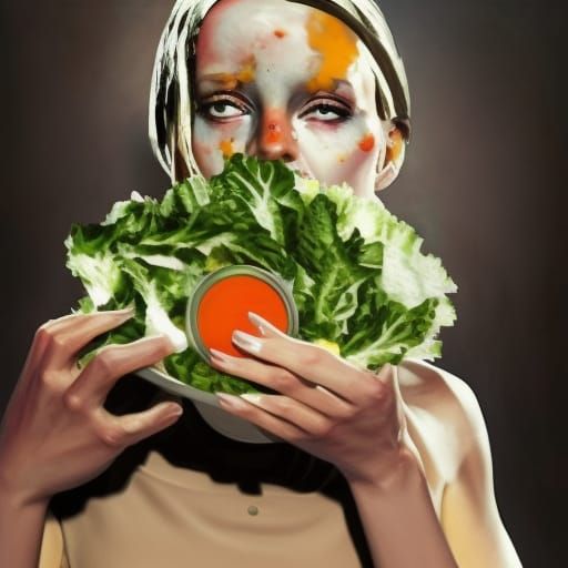 Radioactive Salad: A Post-Apocalyptic Portrait