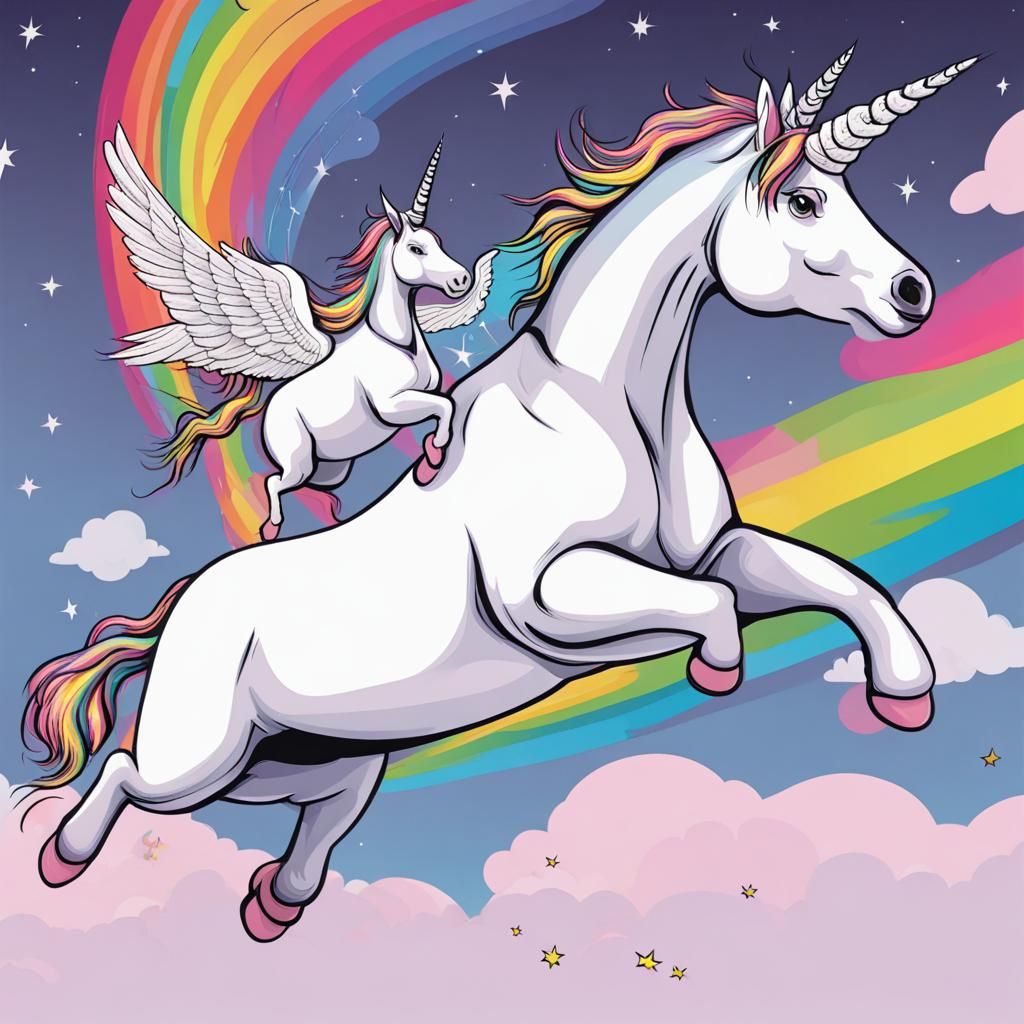 Image of Flying Unicorns