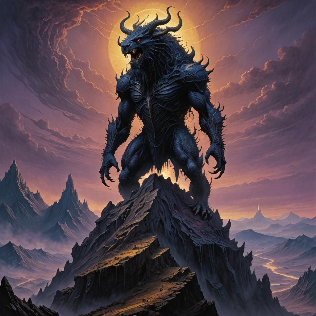Epic Beast of Revelation on Desolate Peak