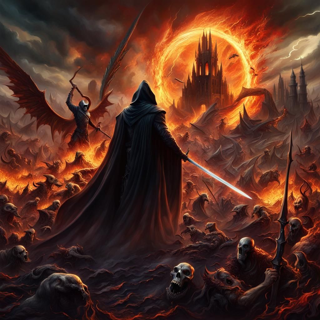 Epic Battle in Hell: Gods, Demons, and Souls