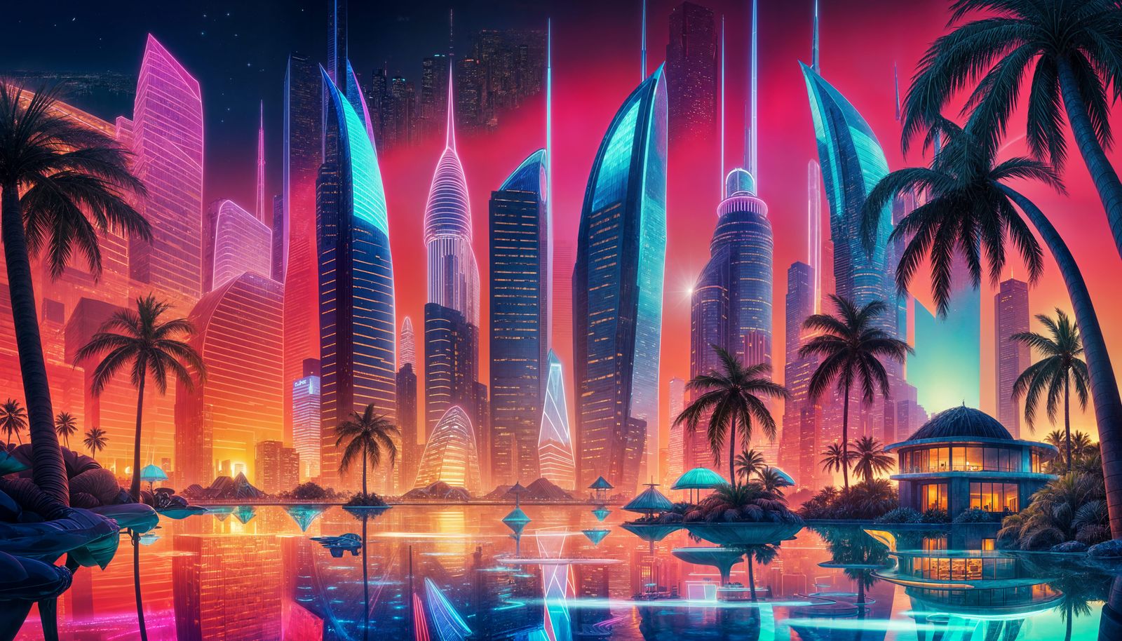 Neon Metropolis: A City of the Future