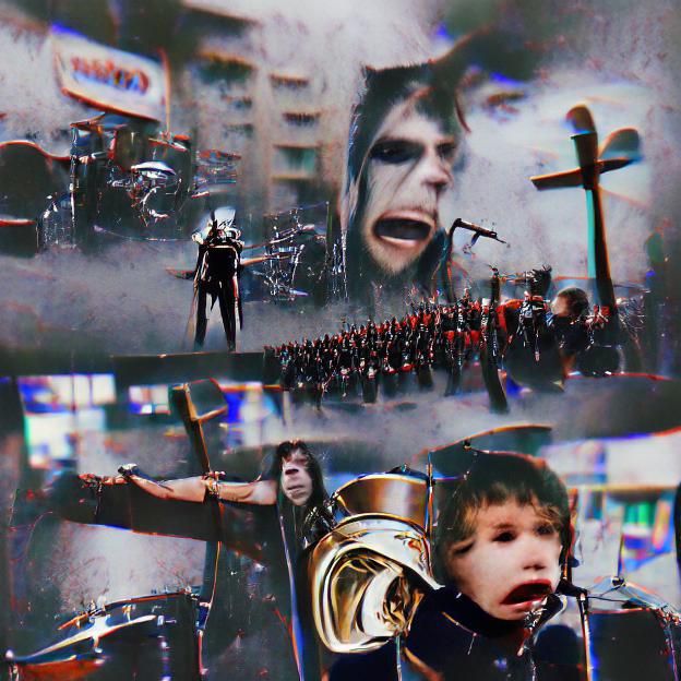 AI Generated Image from Empty Prompt