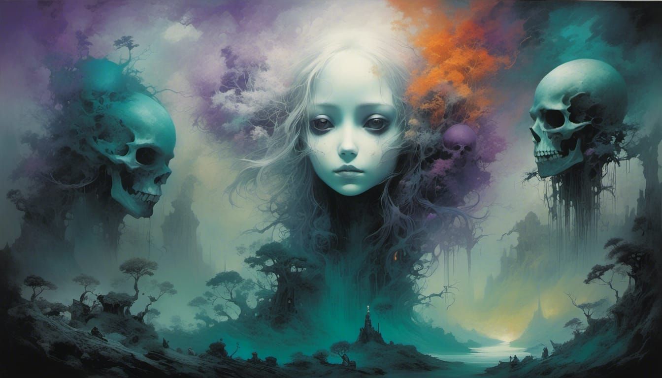 Surreal Dreamscapes Emerge from the Mind's Eye