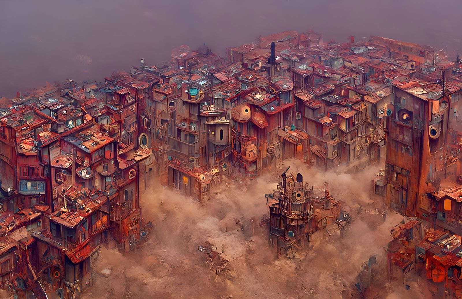 Post-Apocalyptic King's Landing by Marc Simonetti