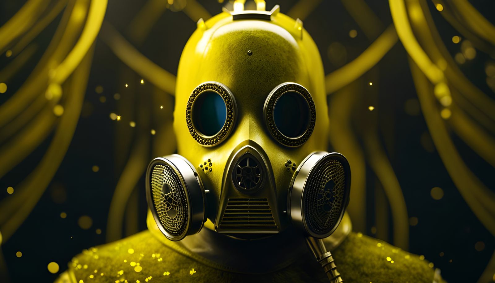 Yellow Gas Mask