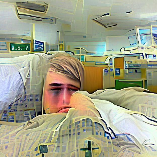 Empty Hospital Bed: A Study in Isolation